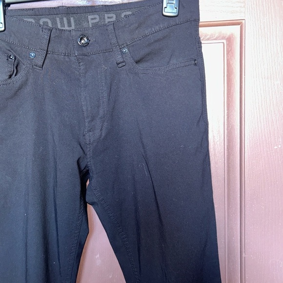 Men's Slim Fit Black Pants - Picture 2 of 15